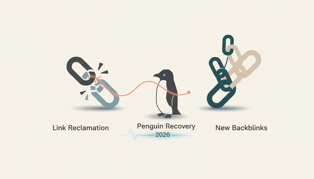 Link reclamation vs new backlinks: Penguin recovery in 2026