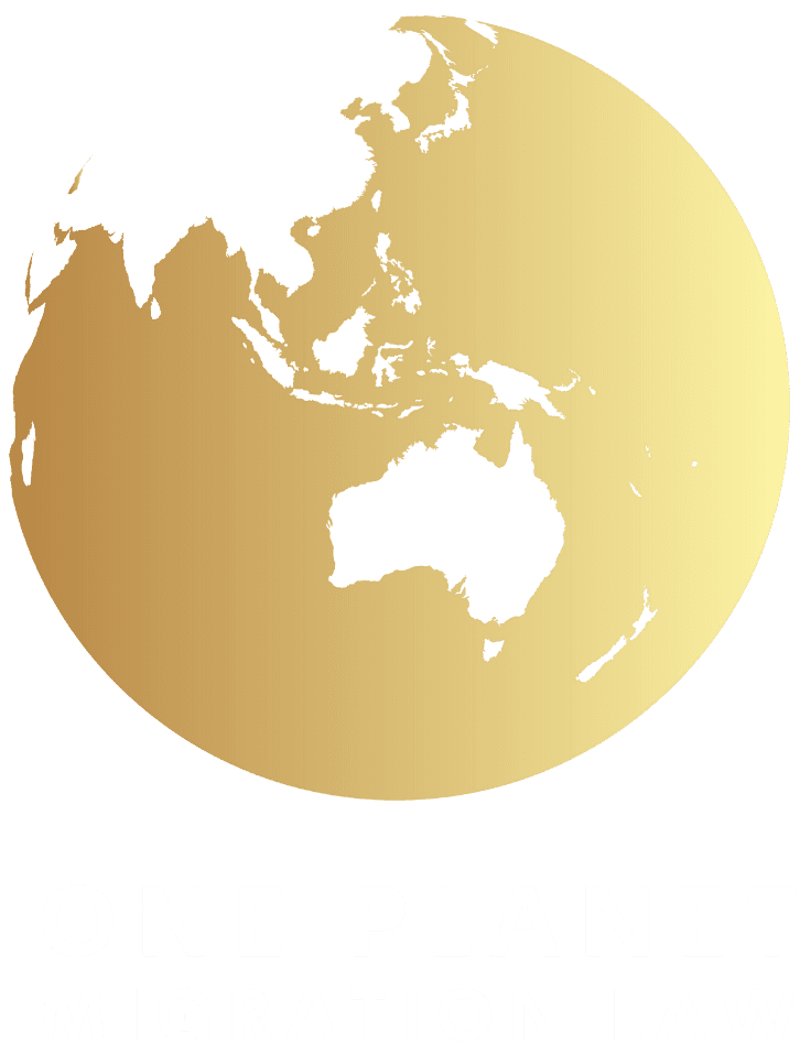 One Planet Migration Law logo