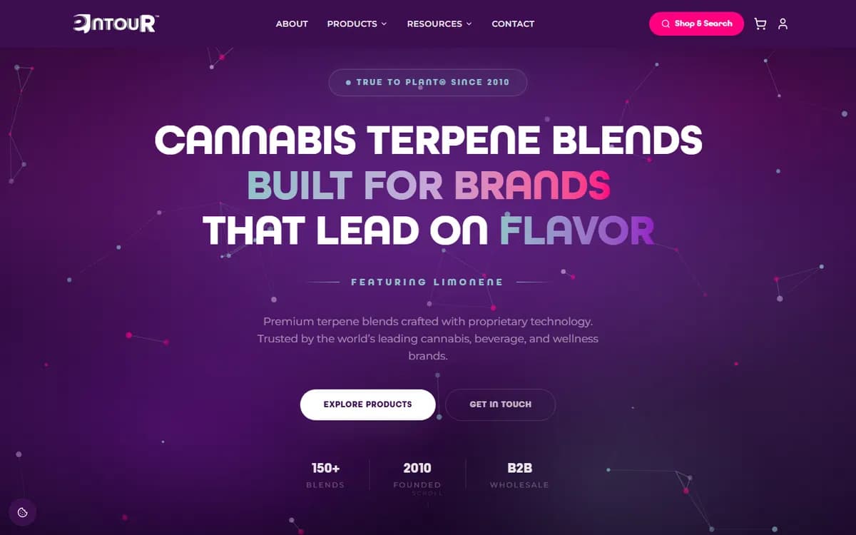 The Entour website
